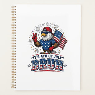 Drôle de 4 juillet Eagle Bruh maillot patriotique 