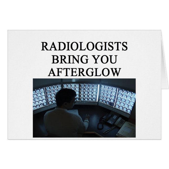 drôle de blague en radiologie (Devant horizontal)