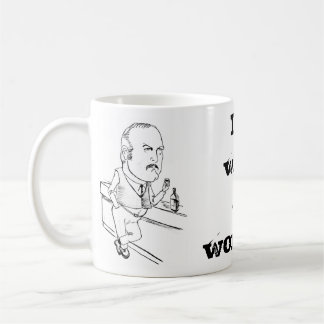 Drôle de boire de la tasse