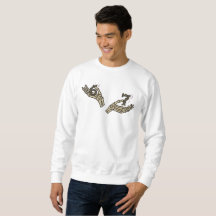 Drole de Halloween 6 7 Meme Sweat à Capuche Mains 