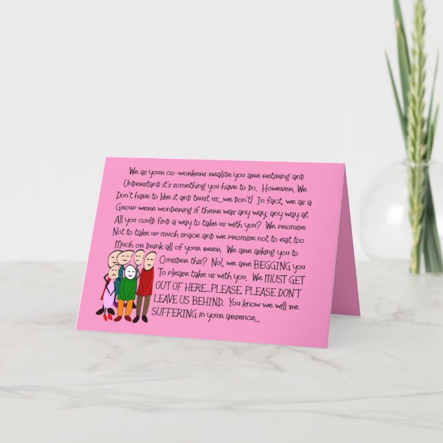 Drôle de la carte II de retraite de bande (Devant)