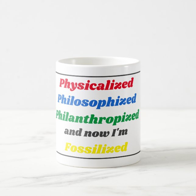 Drôle De Parler De Life Mug (Centre)