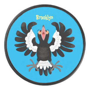 Drôle dessin animé de Magpie australienne