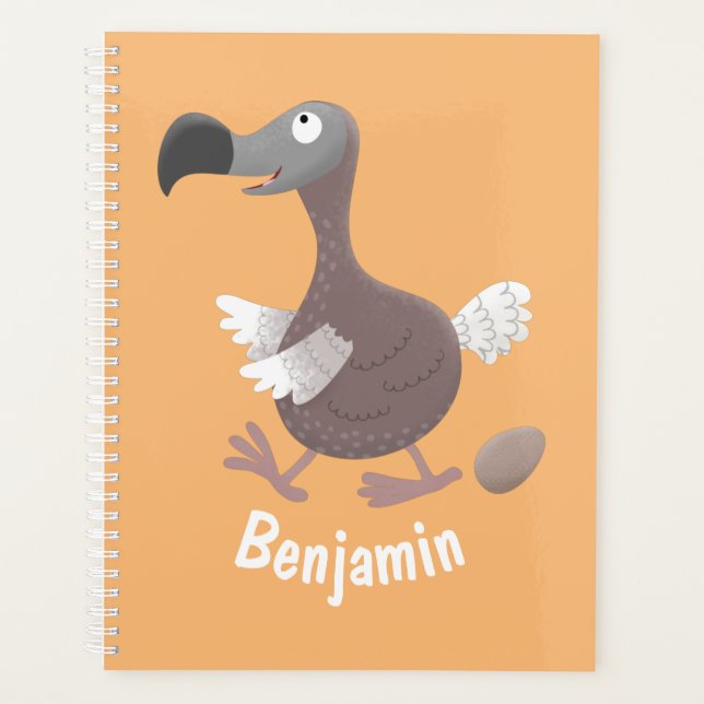 Drôle dessin animé d'oiseau de dodo (Devant)