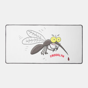 Drôle dessin d'insecte moustique