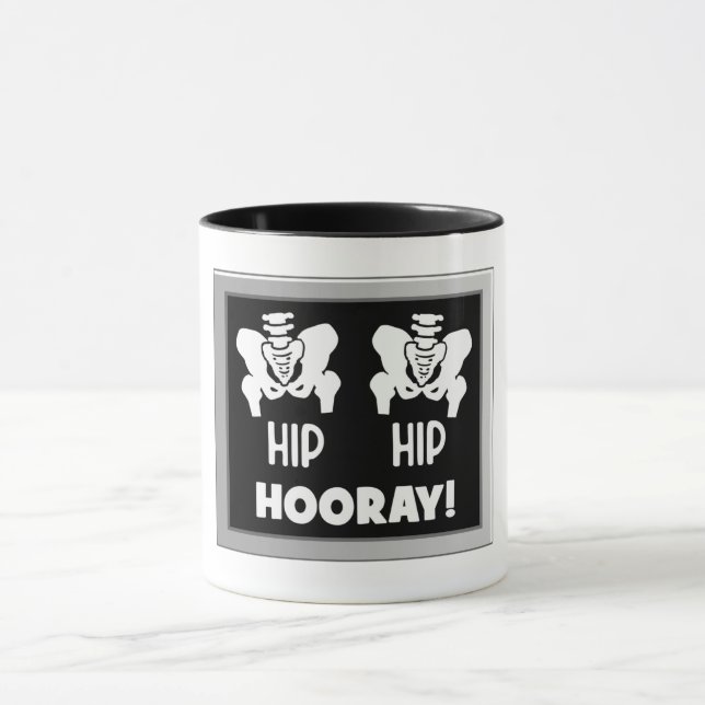 Drôle Docteur Mug Hip Hip Houray (Centre)