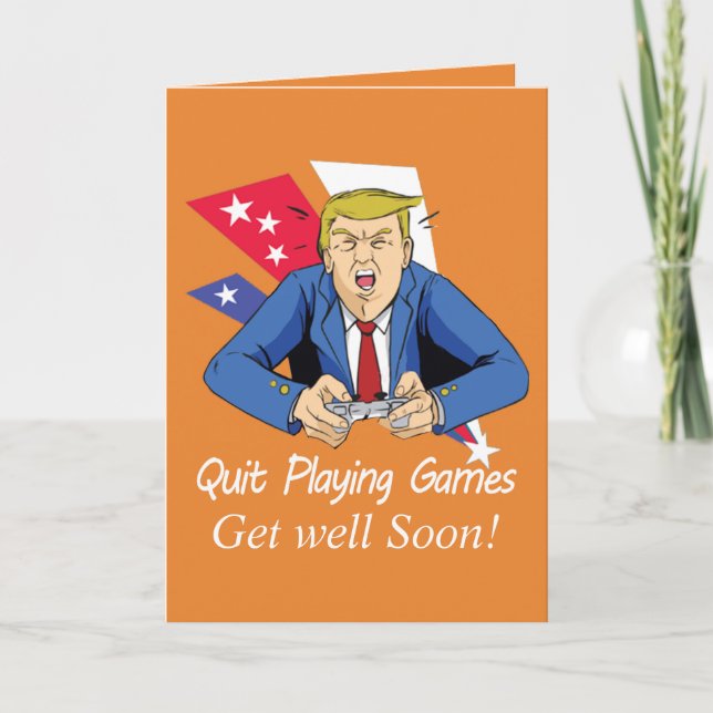 Drôle Donald Trump Obtenez Une Carte De Bien Pour  (Devant)