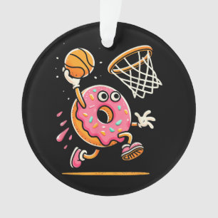 Drôle Donut Dunking Basketball Food Champ Sports D