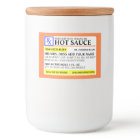 Drôle d'ordonnance Étiquette alimentaire