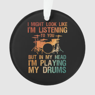 Drôle Drummer Art Pour Hommes Femmes Drum Player P