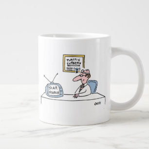 Drôle du chirurgien esthétique Jumbo Mug