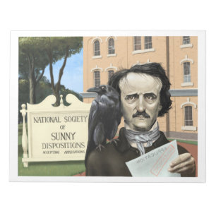 Drôle Edgar Allen Poe Carnet Humour
