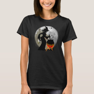 Drôle Éffrayant sorcier Halloween Party T-shirt