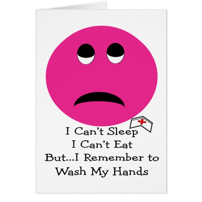 Drôle Étudiant Infirmière Cadeaux Visage (Devant)