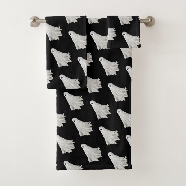 Drôle Fantôme D'Halloween Dessin Passé (En situation)