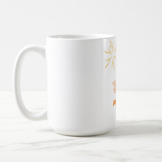 Drôle Fantôme Libre Hug Mug (Gauche)