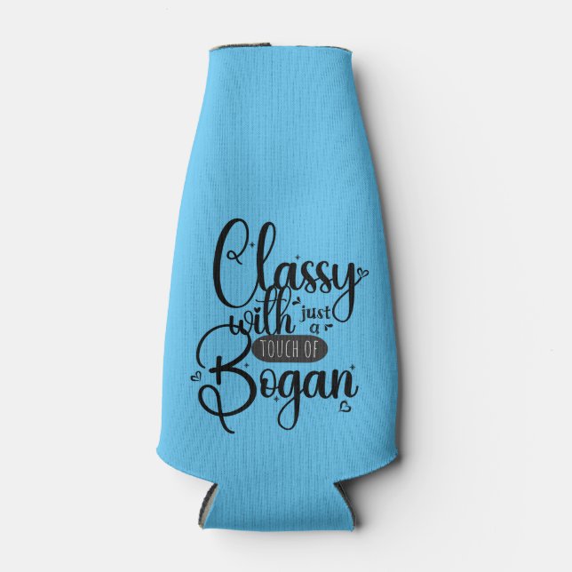 Drôle, femme stubbie glacière pour femmes bogan (Devant)
