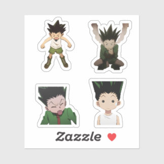 drôle gon hunter x hunter anime sticker pack