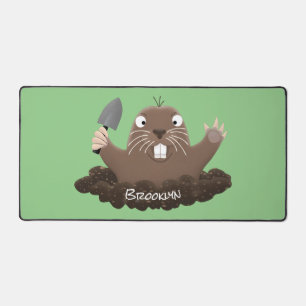 Drôle gopher de poche creusant dessin dessin de de