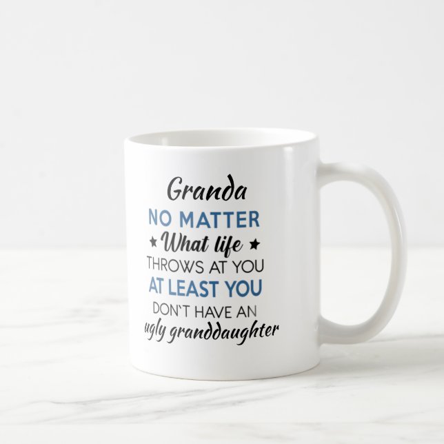 Drôle Granda Mug (Droite)