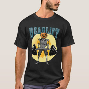 Drôle Gym Deadlift Skeleton Weight Lifter Pullover