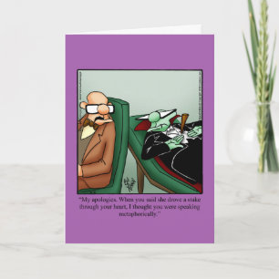 Drôle Happy Halloween Carte de voeux