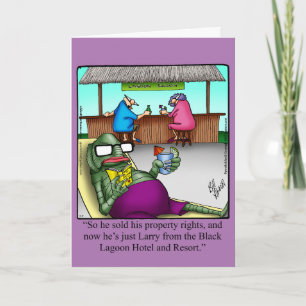 Drôle Happy Halloween Carte de voeux