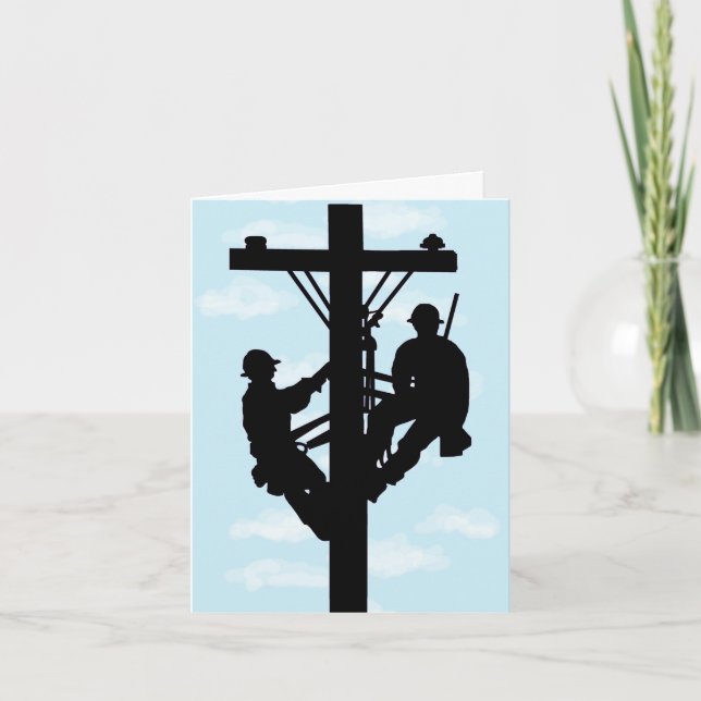 Drôle Homme Bonding Hommes sur une carte de voeux  (Devant)