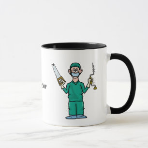 Drôle Homme Chirurgien Café Mug