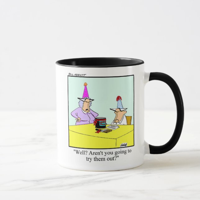 Drôle Humour Anniversaire Mug Pour Lui (Droite)