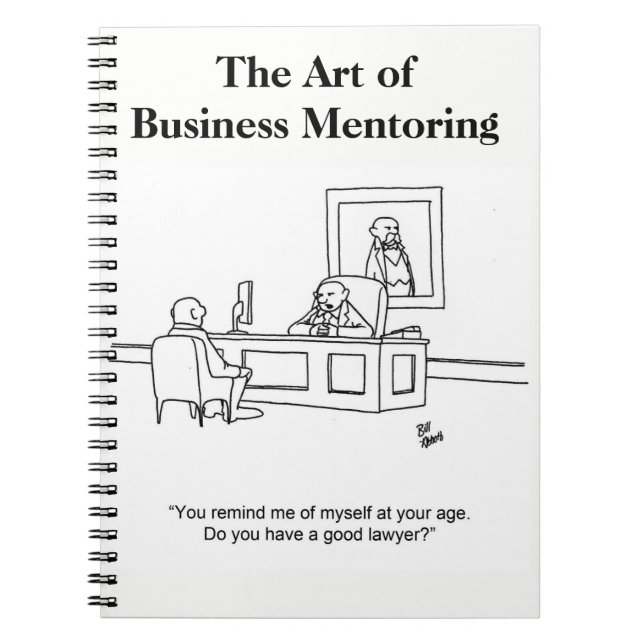 Drôle Humour d'entreprise Carnet cadeau (Devant)