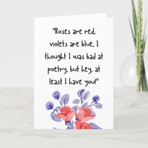 Drôle Humour Valentine's Day Citation Carte de vac