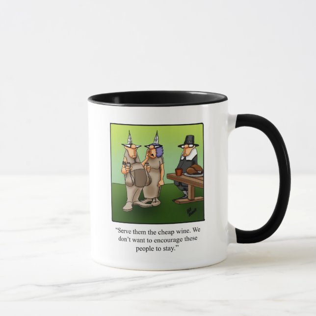 Drôle Humour vin pas cher Mug (Droite)