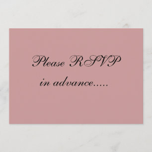 Drôle invitations RSVP