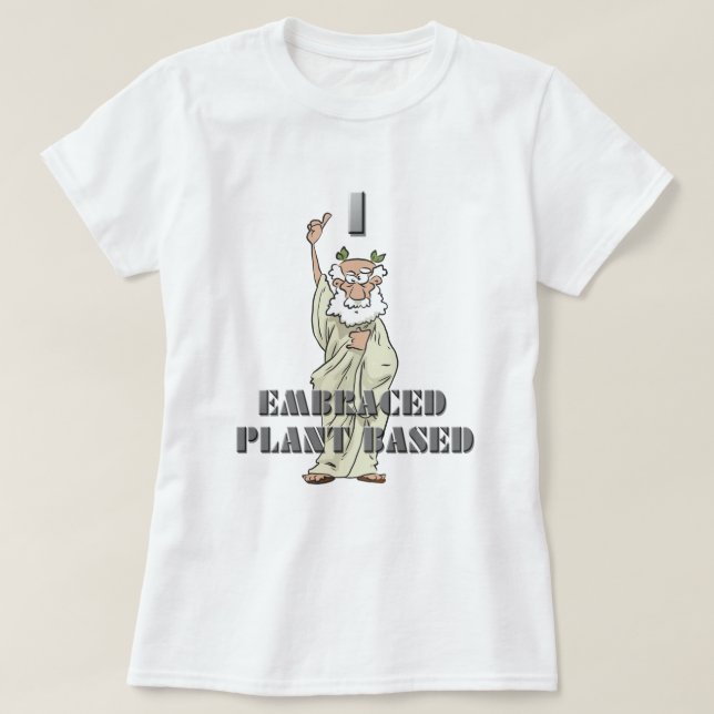 Drôle, j'ai embrassé le T-shirt féminin en Plante (Design devant)