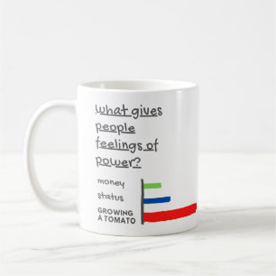 Drôle jardiniers Grossissant Tomatos Mème Mug Pers