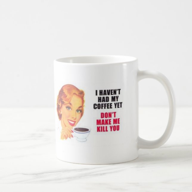 Drôle je n'ai pas eu mon café pourtant la tasse de (Droite)