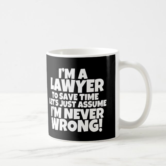 Drôle je suis une tasse d'avocat beaucoup de (Droite)