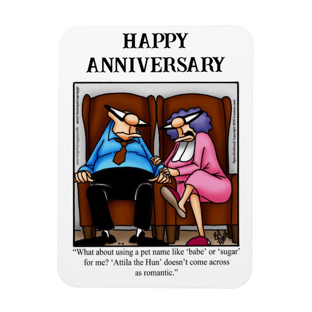 Drôle Joyeux Anniversaire Magnet Cadeau (Vertical)