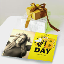 Drôle joyeux anniversaire photo carte de voeux