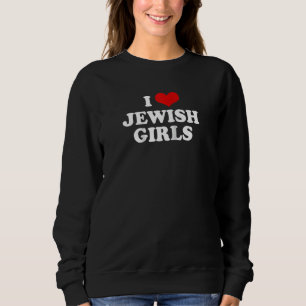 Drôle Juif Tshirt I Love Juive Girls mignon Ragl