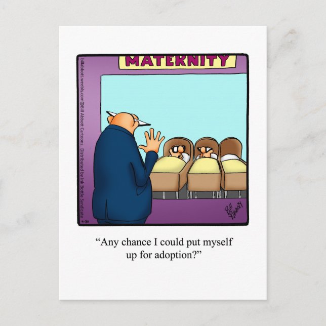 Drôle Juste Pour Rire Carte Postale (Devant)