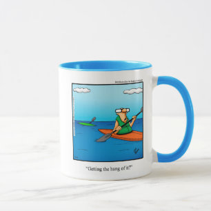Drôle Kayaking Humour Mug cadeau