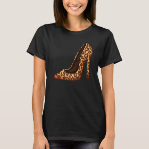 Drôle Leopard Poster de animal talons hauts femmes