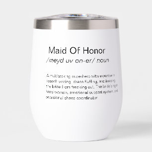 Drôle Maid Of Honor, proposition de définition Cad