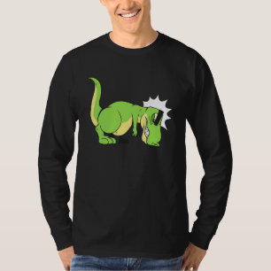 Drôle Maigre T Rex Hates Pousser vers le haut