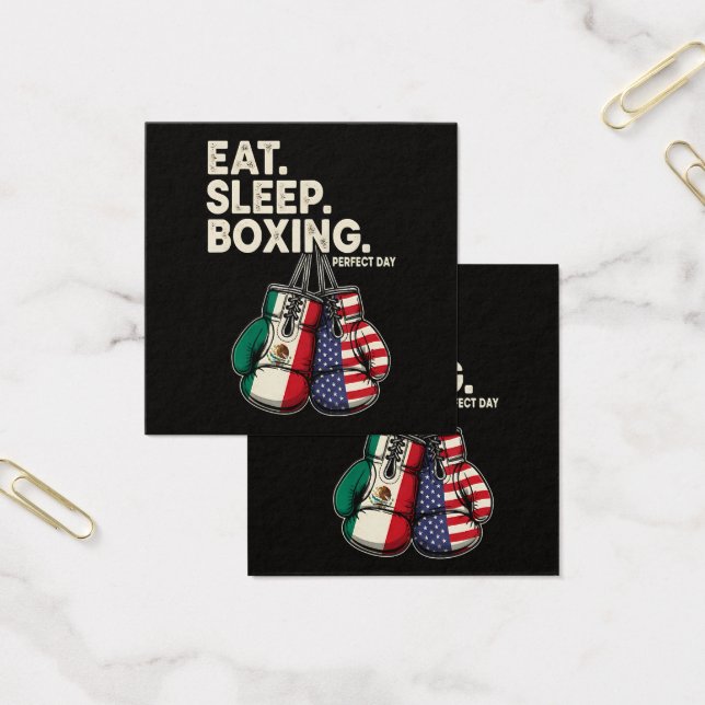 Drôle Manger Dormir Répéter Boxe (Bureau)