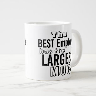 Drôle Meilleur Devis Employé Big Mug - Humour de b
