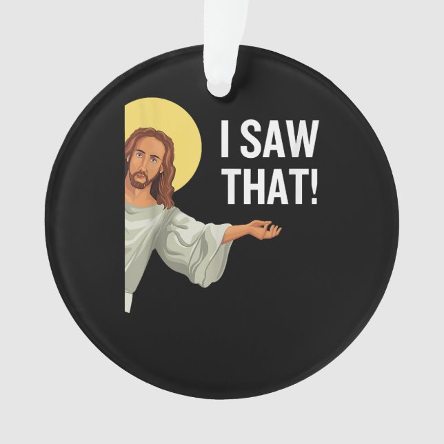 Drôle Mème Jésus J'Ai Vu Que Citation Chrétienne D (devant)