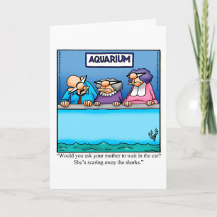 Drôle Mère en Droit Humour Carte de voeux